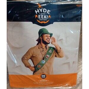 New! Hyde and Eek Adult Scout Halloween Costume Accessory Set